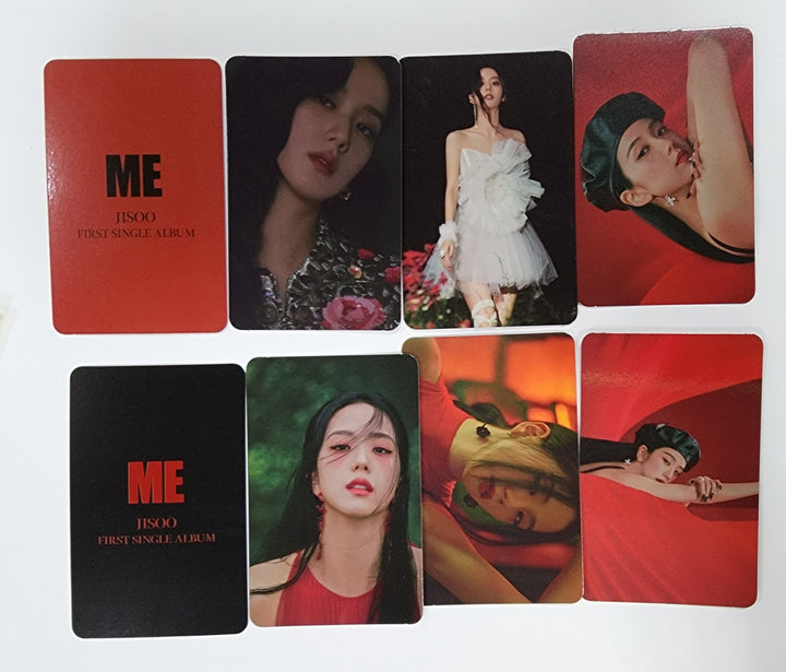 JISOO (Of Black Pink) "ME" 1st Single Album - Ktown4U Pre-Order Benefit & Fansign Event Photocard - HALLYUSUPERSTORE