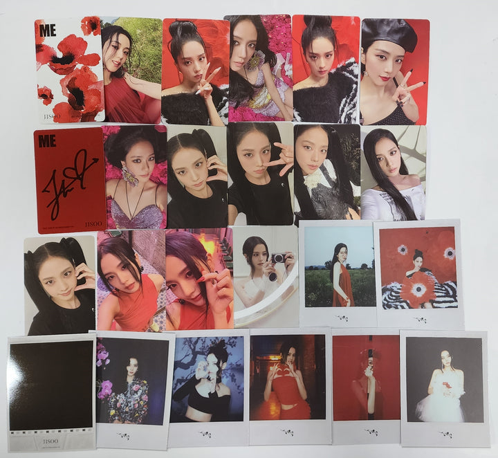 JISOO (Of Black Pink) "ME" 1st Single Album - Official Photocard, Polaroid - HALLYUSUPERSTORE