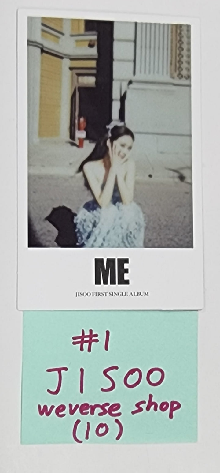 JISOO (Of Black Pink) "ME" 1st Single Album - Weverse Shop Pre-Order Benefit Photocard, Hologram Photo Stand - HALLYUSUPERSTORE