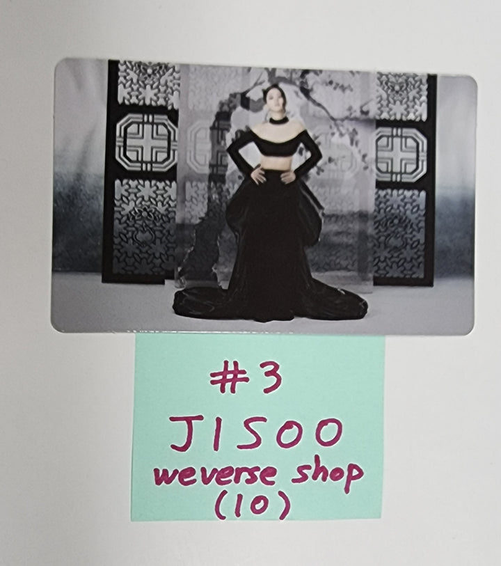 JISOO (Of Black Pink) "ME" 1st Single Album - Weverse Shop Pre-Order Benefit Photocard, Hologram Photo Stand - HALLYUSUPERSTORE