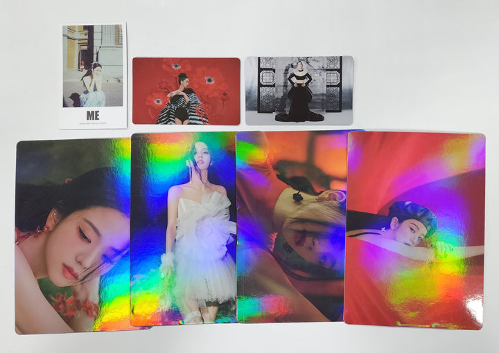 JISOO (Of Black Pink) "ME" 1st Single Album - Weverse Shop Pre-Order Benefit Photocard, Hologram Photo Stand - HALLYUSUPERSTORE