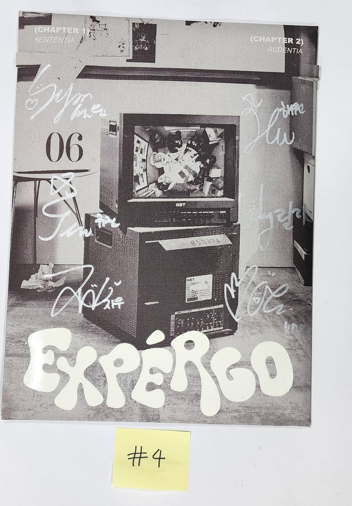 NMIXX "expergo" - Hand Autographed(Signed) Promo Album - HALLYUSUPERSTORE