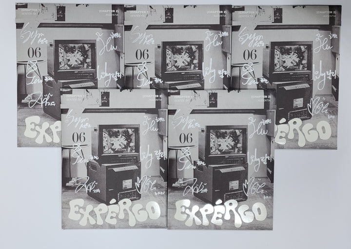 NMIXX "expergo" - Hand Autographed(Signed) Promo Album - HALLYUSUPERSTORE