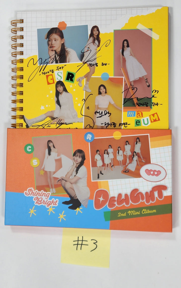 CSR "DELIGHT" - Hand Autographed(Signed) Promo Album - HALLYUSUPERSTORE