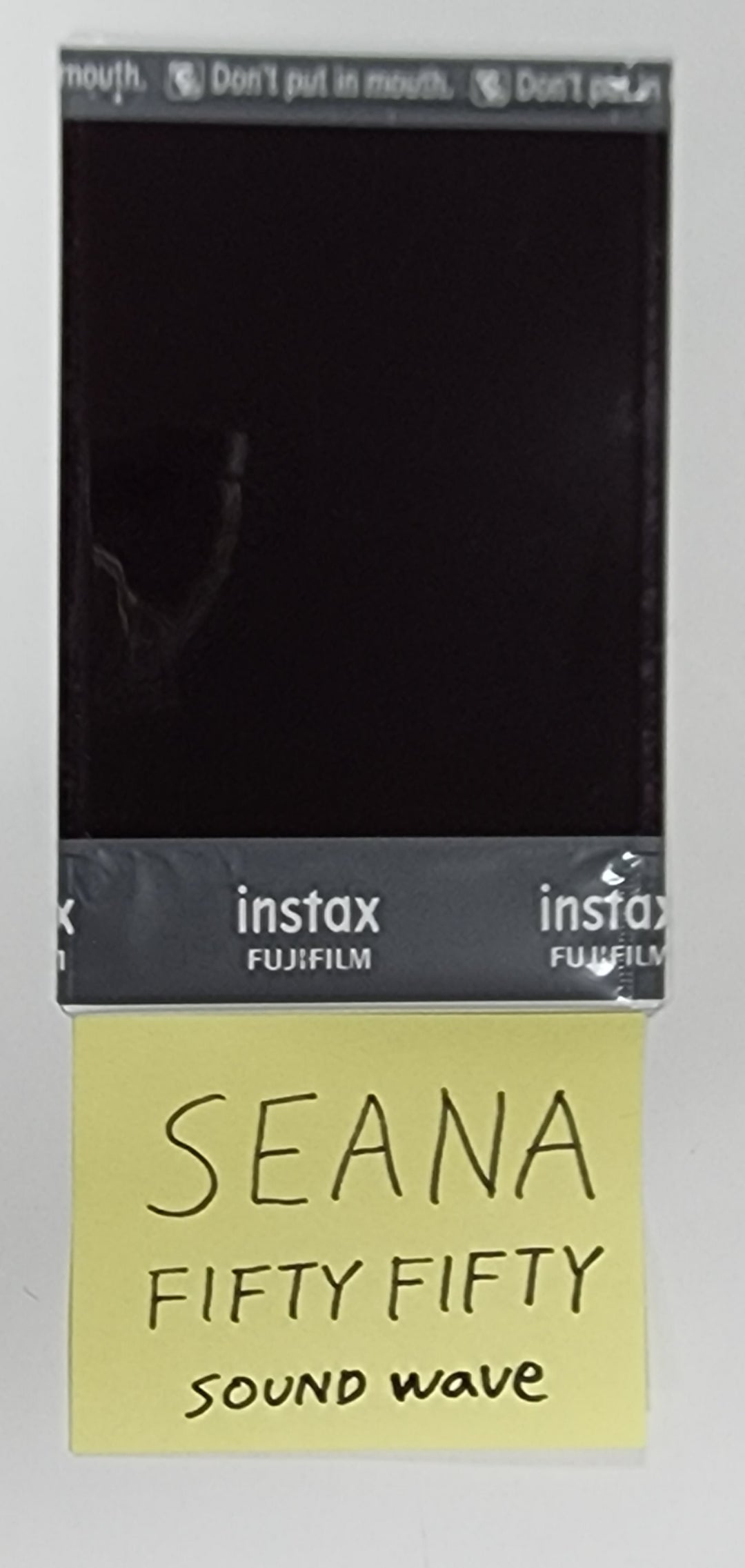 Saena (Of FIFTY FIFTY) "The Beginning: Cupid" - Hand Autographed(Signed) Polaroid - HALLYUSUPERSTORE