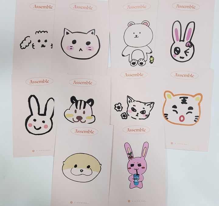 TripleS "ASSEMBLE"- Dear My Muse Fansign Event Postcard - HALLYUSUPERSTORE