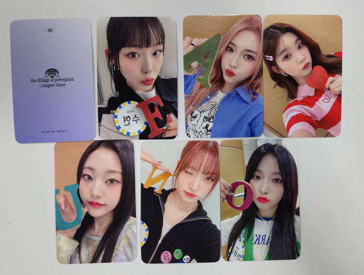 Billlie "the Billage of perception: chapter three" Mini 4th - Dear My Muse Pre-Order Benefit Photocard - HALLYUSUPERSTORE