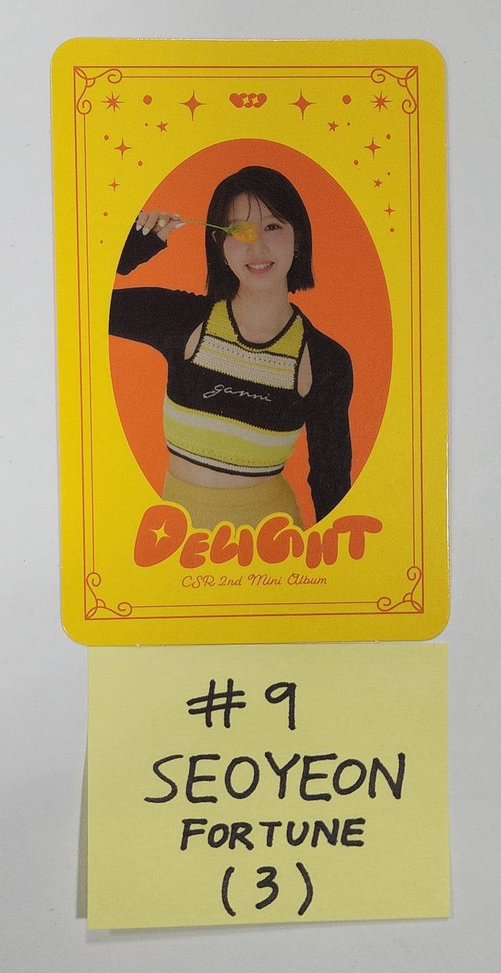 CSR "DELIGHT" - Official Photocard, Photo Ticket - HALLYUSUPERSTORE