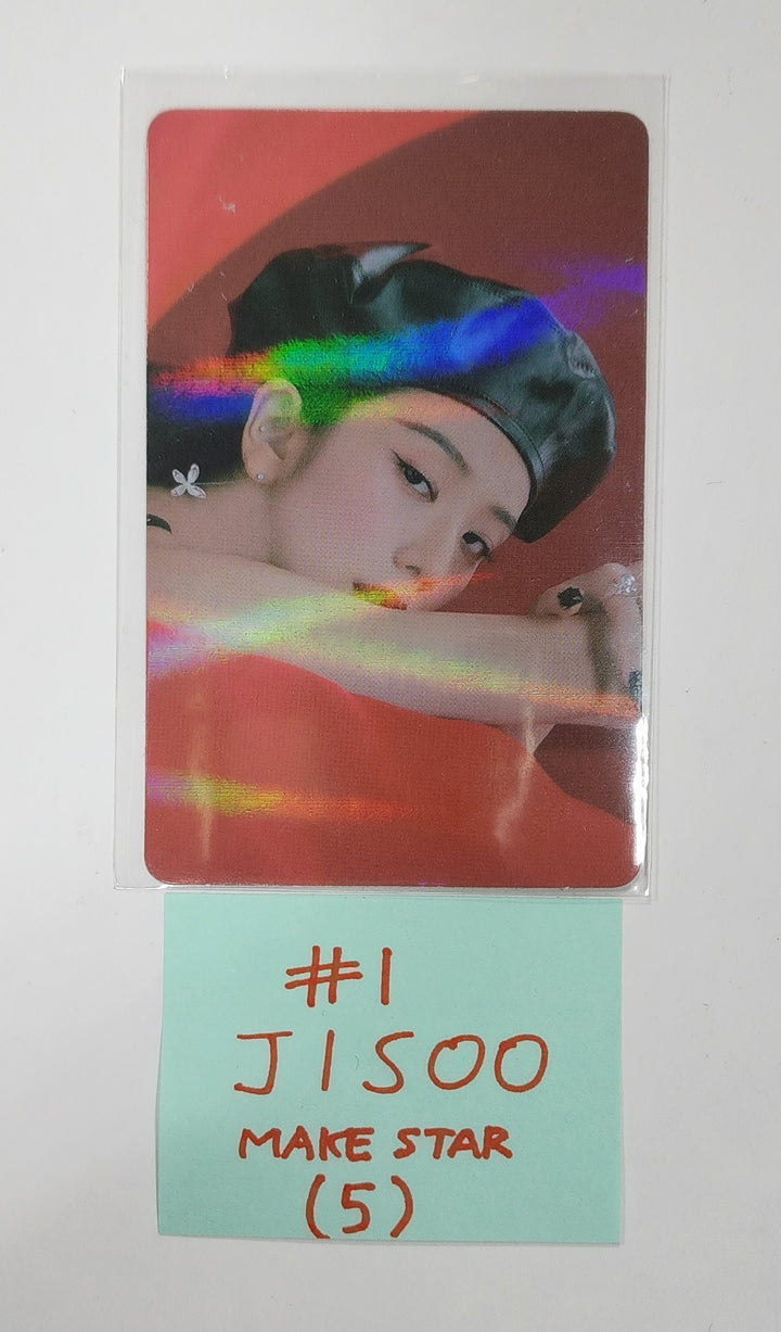 JISOO (Of Black Pink) "ME" 1st Single Album - Makestar Pre-Order Benefit Hologram Photocard - HALLYUSUPERSTORE