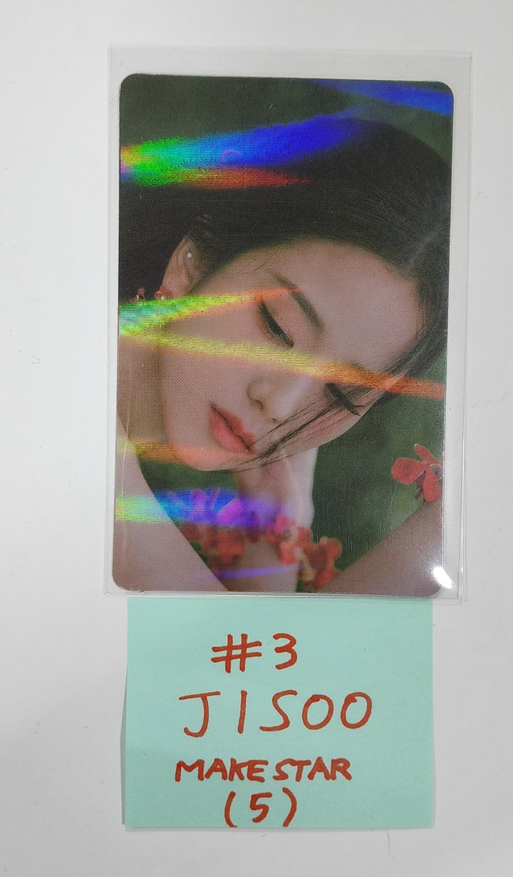 JISOO (Of Black Pink) "ME" 1st Single Album - Makestar Pre-Order Benefit Hologram Photocard - HALLYUSUPERSTORE