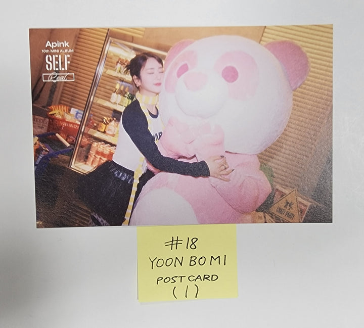 Apink "SELF" 10th Mini Album - Official Photocard, Postcard - HALLYUSUPERSTORE