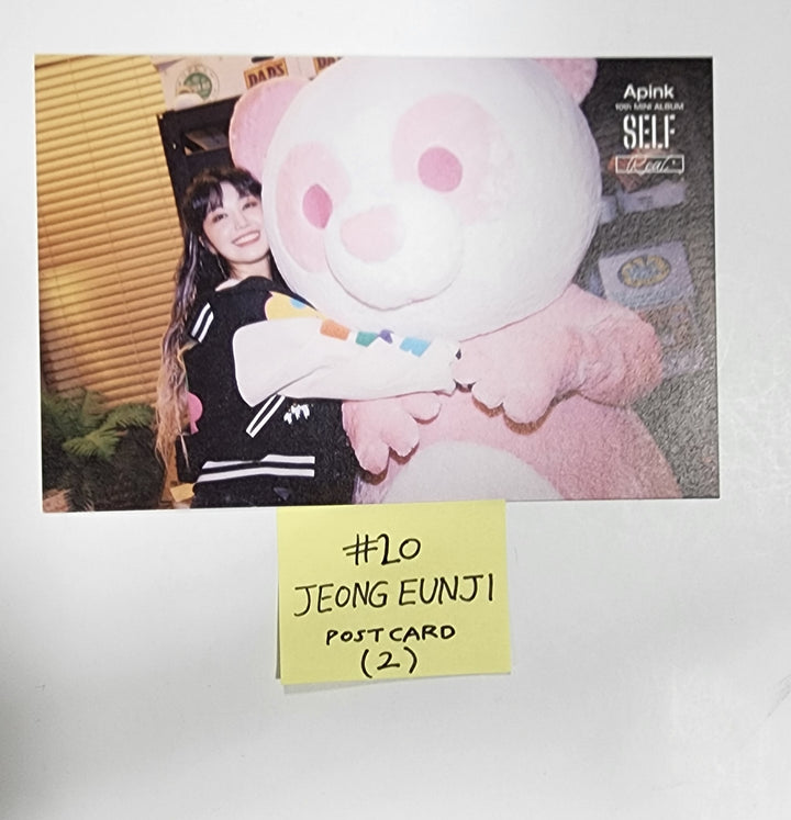 Apink "SELF" 10th Mini Album - Official Photocard, Postcard - HALLYUSUPERSTORE