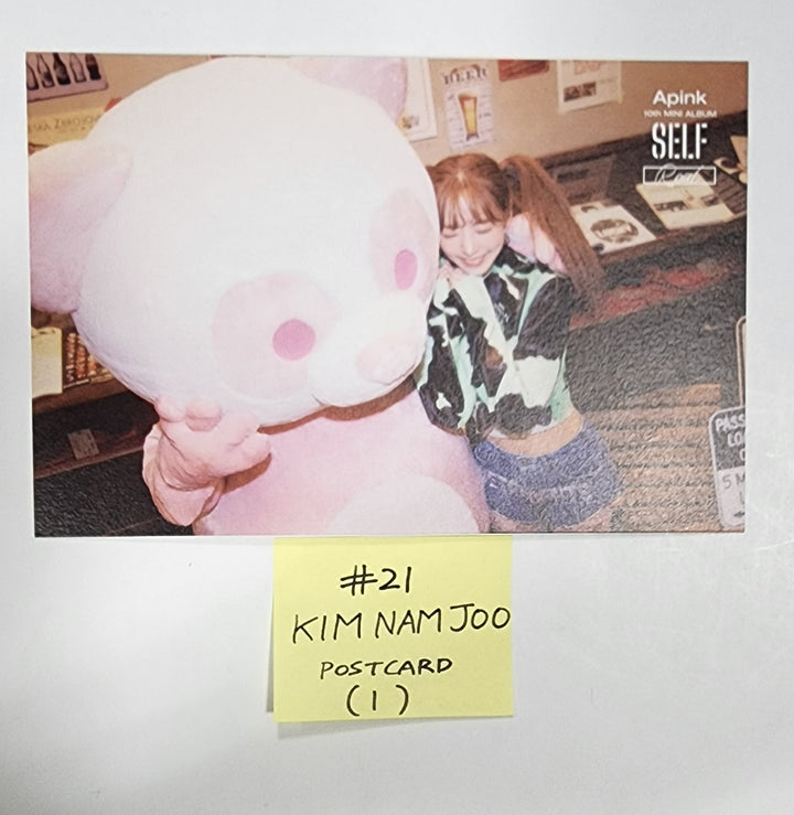 Apink "SELF" 10th Mini Album - Official Photocard, Postcard - HALLYUSUPERSTORE