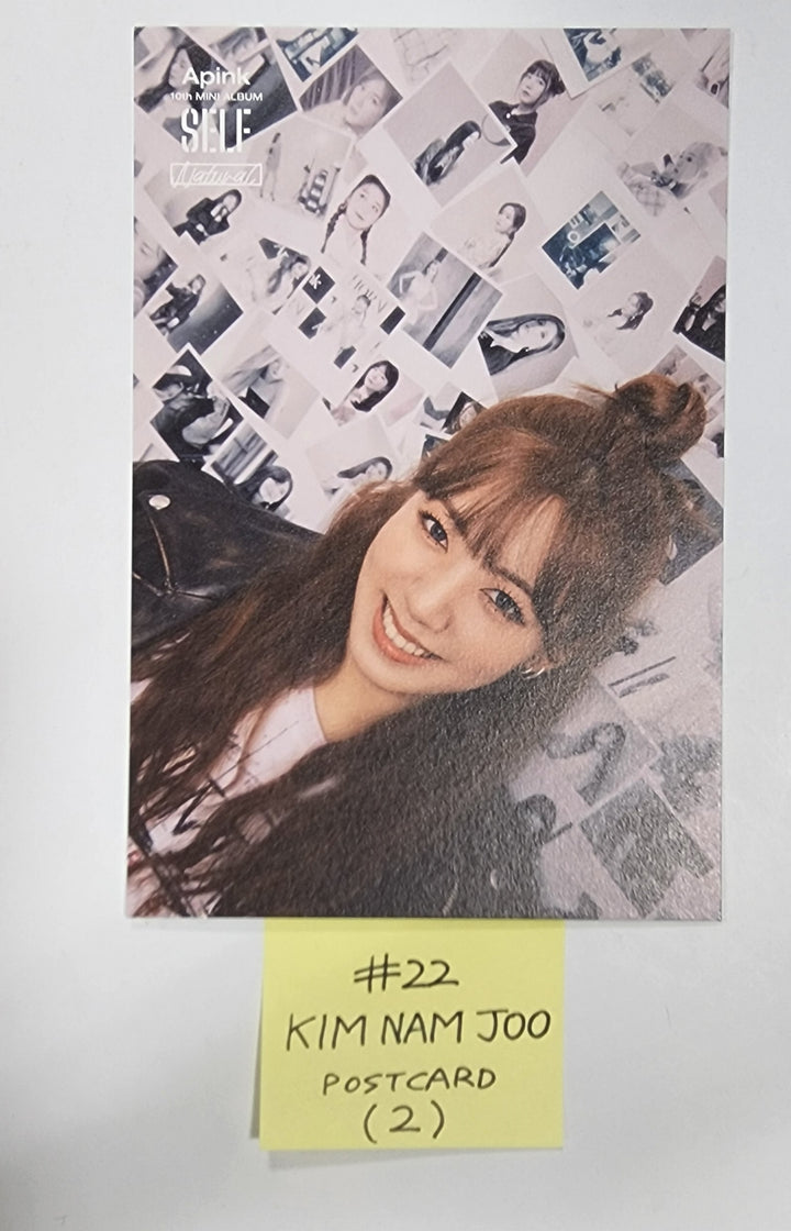 Apink "SELF" 10th Mini Album - Official Photocard, Postcard - HALLYUSUPERSTORE