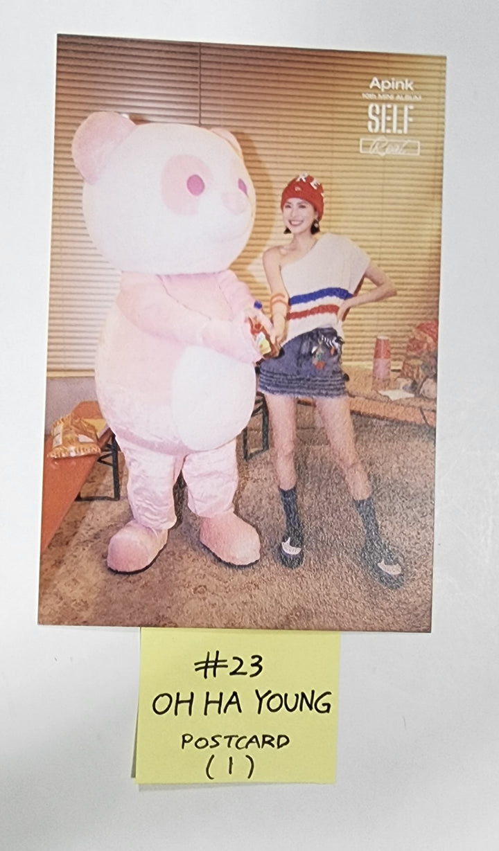 Apink "SELF" 10th Mini Album - Official Photocard, Postcard - HALLYUSUPERSTORE