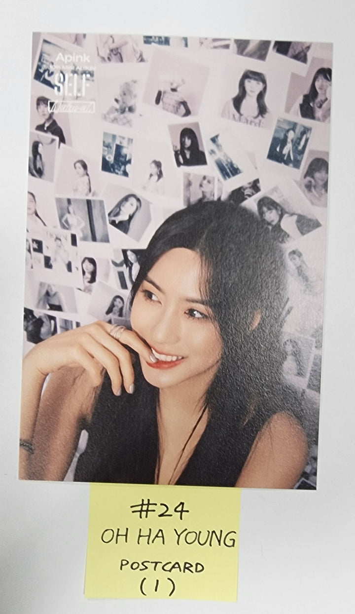 Apink "SELF" 10th Mini Album - Official Photocard, Postcard - HALLYUSUPERSTORE