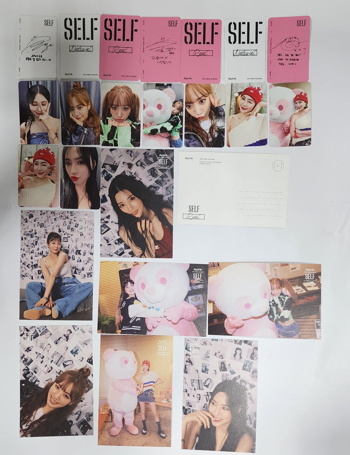 Apink "SELF" 10th Mini Album - Official Photocard, Postcard - HALLYUSUPERSTORE