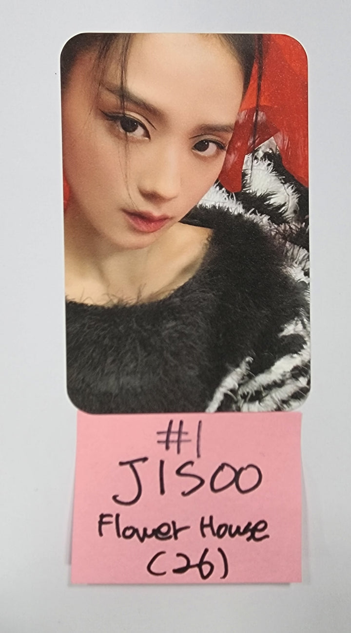 JISOO (Of Black Pink) "ME" 1st Single Album - YG Select Flower House Offline Event Limited Photocard - HALLYUSUPERSTORE