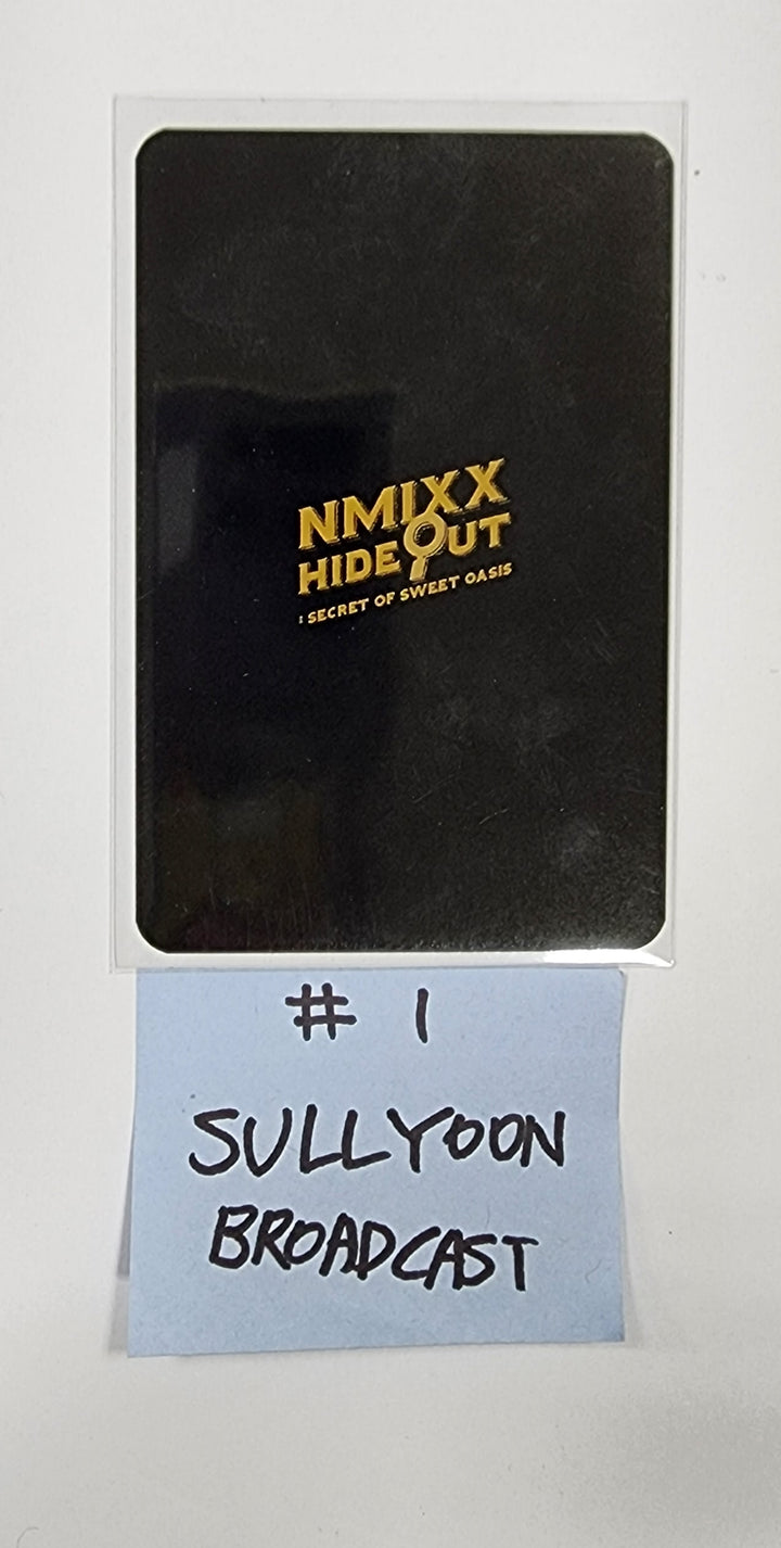 Sullyoon (of NMIXX) 'EXPERGO' - Broadcast Photocard - HALLYUSUPERSTORE