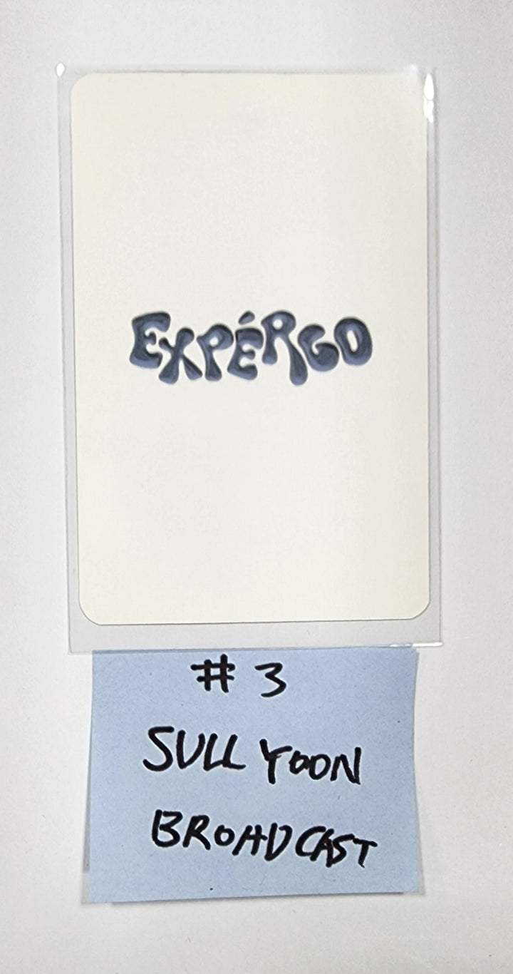 Sullyoon (of NMIXX) 'EXPERGO' - Broadcast Photocard - HALLYUSUPERSTORE