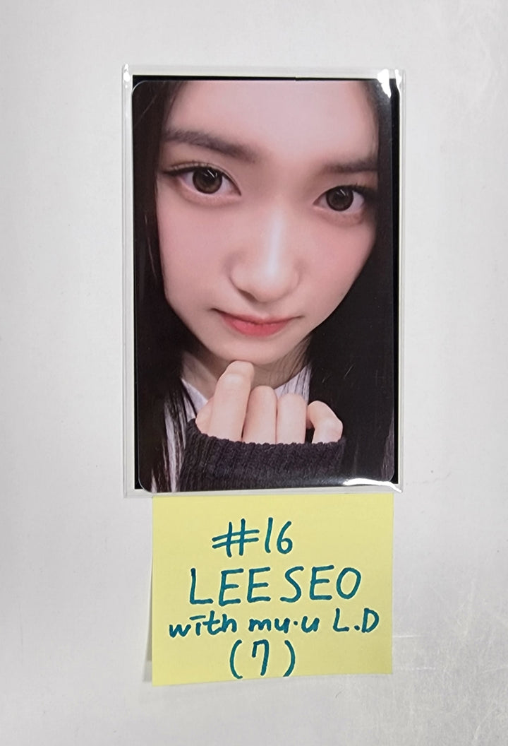 IVE 'I've IVE' - Withmuu Lucky Draw Event PVC Photocard - HALLYUSUPERSTORE