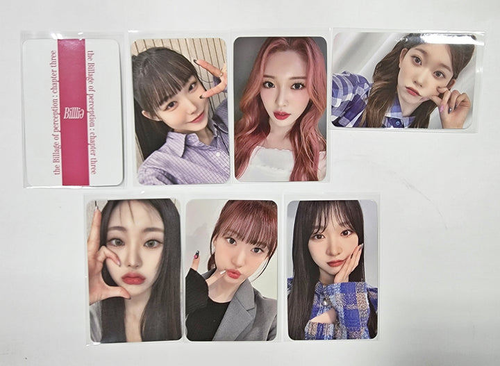 Billlie "the Billage of perception: chapter three" 4th Mini - Soundwave Fansign Event Photocard - HALLYUSUPERSTORE