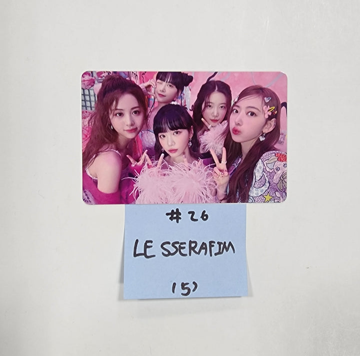 Le Sserafim JAPAN 1ST SINGLE FEARLESS - Trading random photocards - HALLYUSUPERSTORE