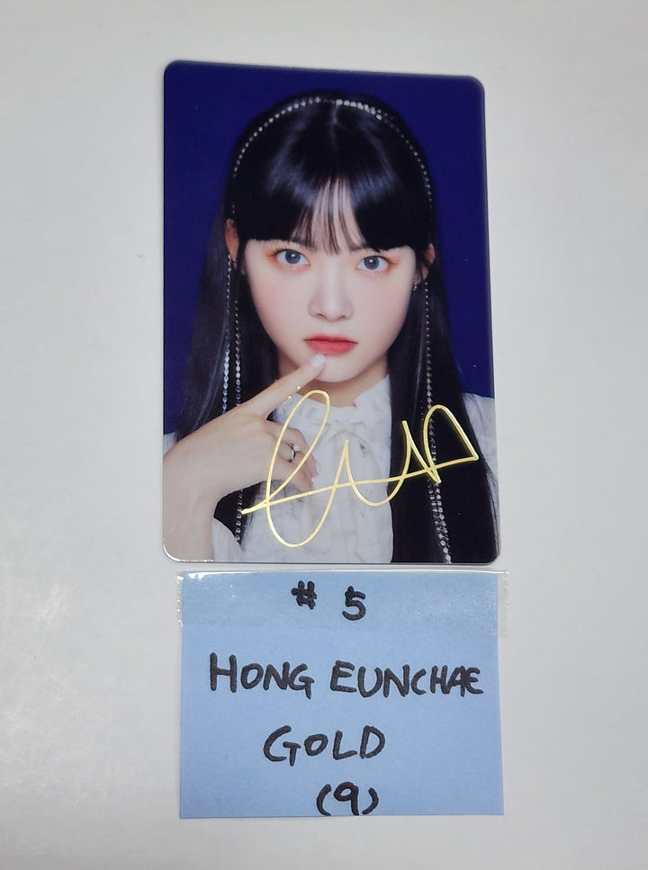 Le Sserafim JAPAN 1ST SINGLE FEARLESS Trading photocard - Gold Special photocard - HALLYUSUPERSTORE
