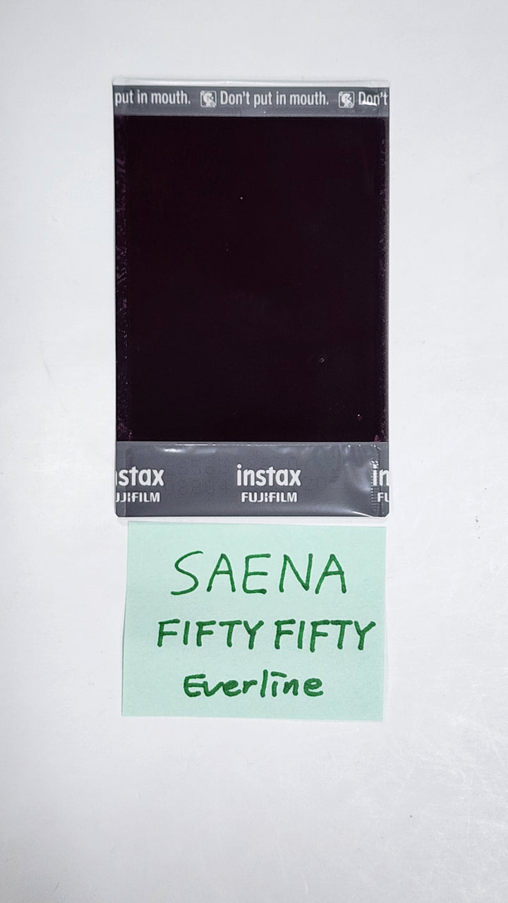 Saena (Of FIFTY FIFTY) "The Beginning: Cupid" - Hand Autographed(Signed) Polaroid - HALLYUSUPERSTORE