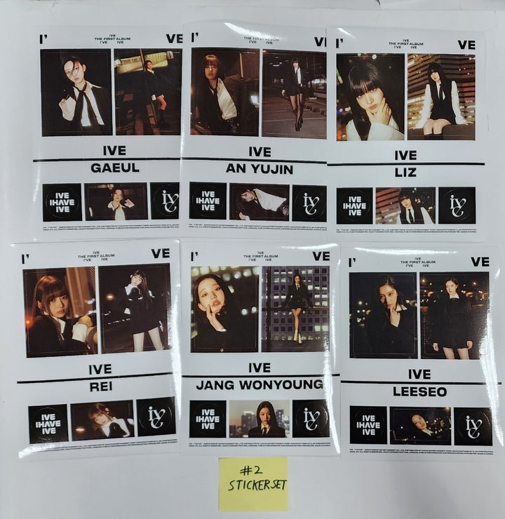 IVE "I've IVE" - Official Film Photo Set, Sticker Set, Folded Poster Set - HALLYUSUPERSTORE