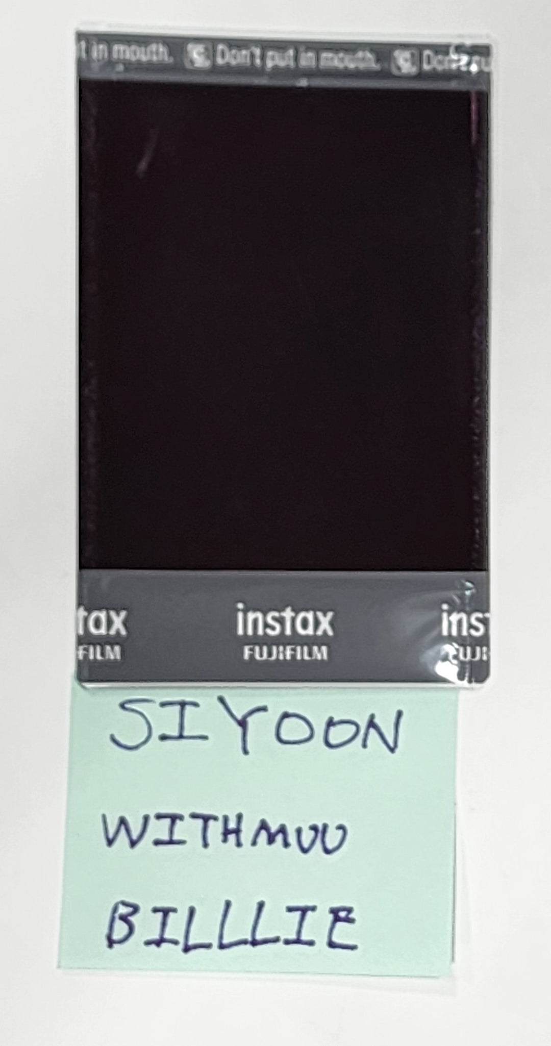 Siyoon (of billlie) - Hand Autographed(Signed) Polaroid - HALLYUSUPERSTORE
