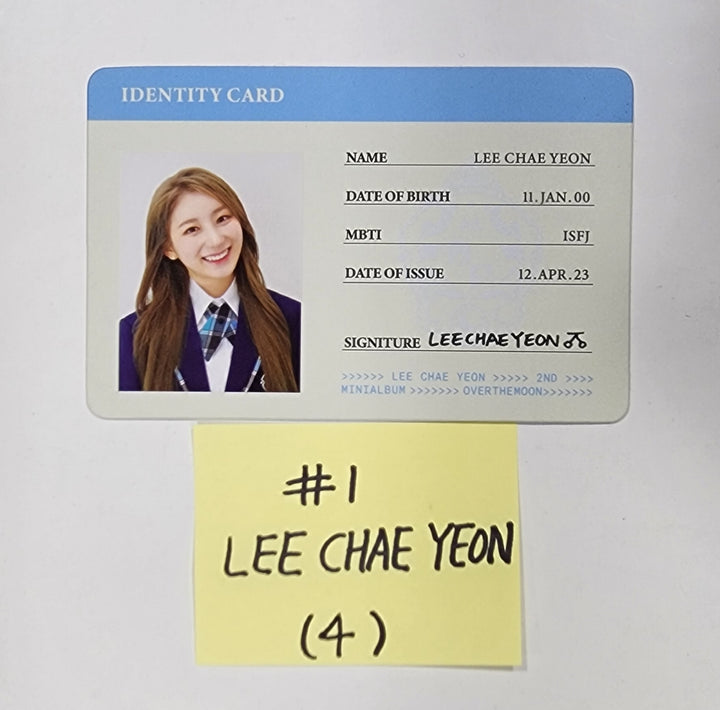Lee Chae Yeon "Over The Moon" - Official Photocards & Postcard - HALLYUSUPERSTORE