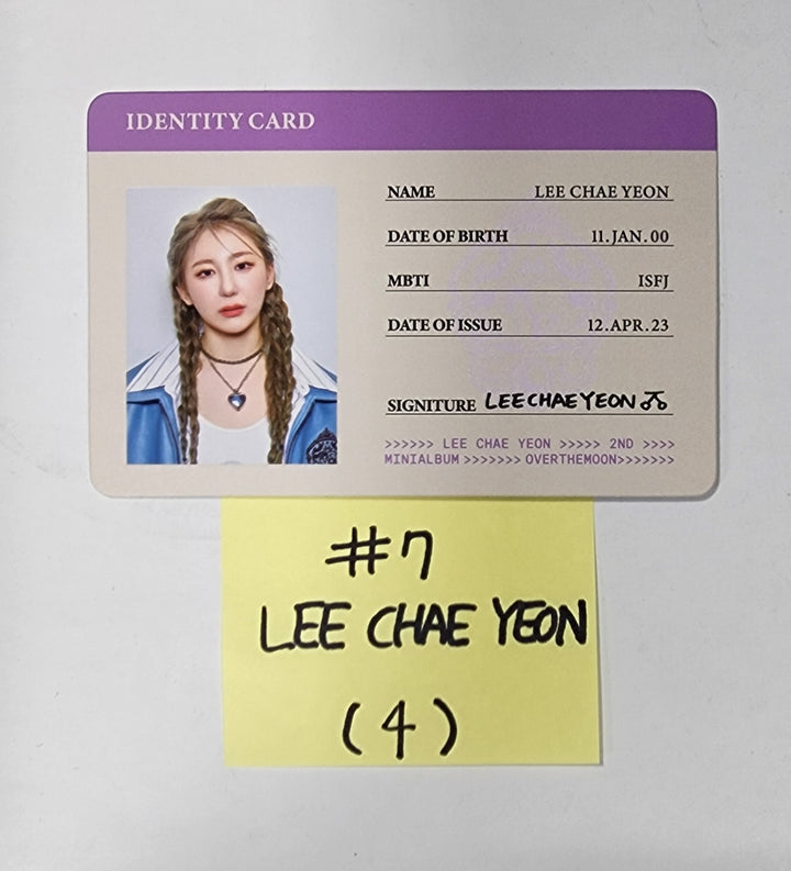 Lee Chae Yeon "Over The Moon" - Official Photocards & Postcard - HALLYUSUPERSTORE