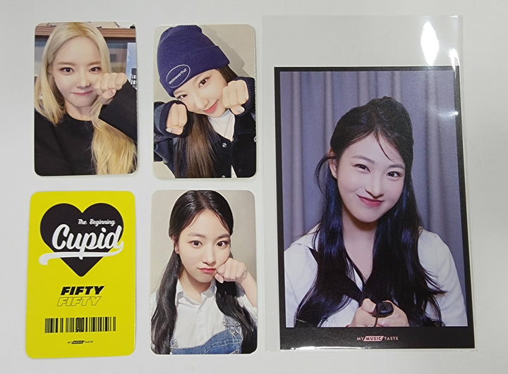 FIFTY FIFTY "The Beginning: Cupid" - MMT Fansign Event Photocard, Winner Studio Photo - HALLYUSUPERSTORE