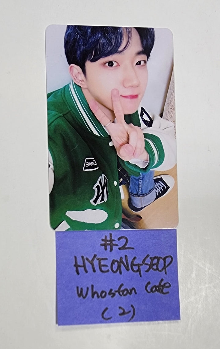 TEMPEST "폭풍전야" 4th mini album - Who's Fan Cafe Lucky Draw Event PVC Photocard - HALLYUSUPERSTORE