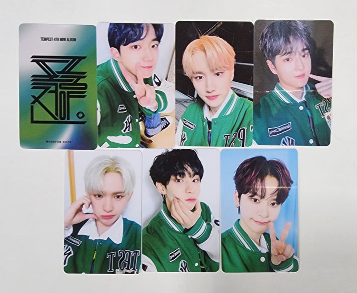 TEMPEST "폭풍전야" 4th mini album - Who's Fan Cafe Lucky Draw Event PVC Photocard - HALLYUSUPERSTORE