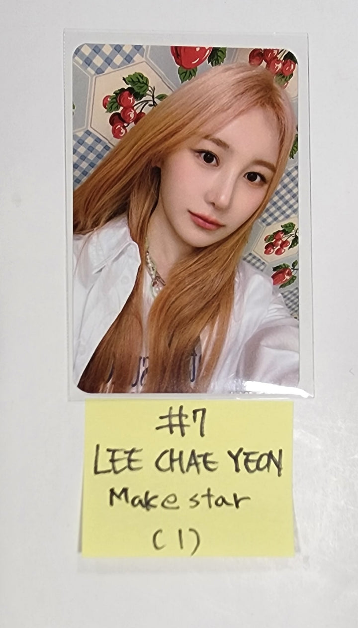 Lee Chae Yeon "Over The Moon" - [Ktwon4U, Makestar] Fansign Event Photocard