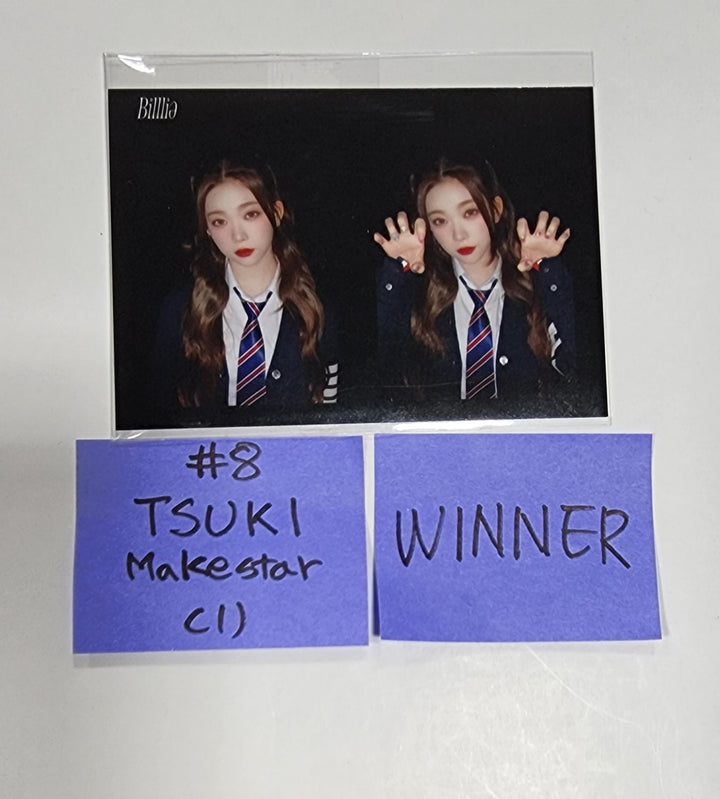 Billlie "the Billage of perception: chapter three" 4th Mini - Makestar Fansign Event Photocard, 2 Cut Winner Photo - HALLYUSUPERSTORE