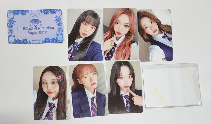 Billlie "the Billage of perception: chapter three" 4th Mini - Makestar Fansign Event Photocard, 2 Cut Winner Photo - HALLYUSUPERSTORE