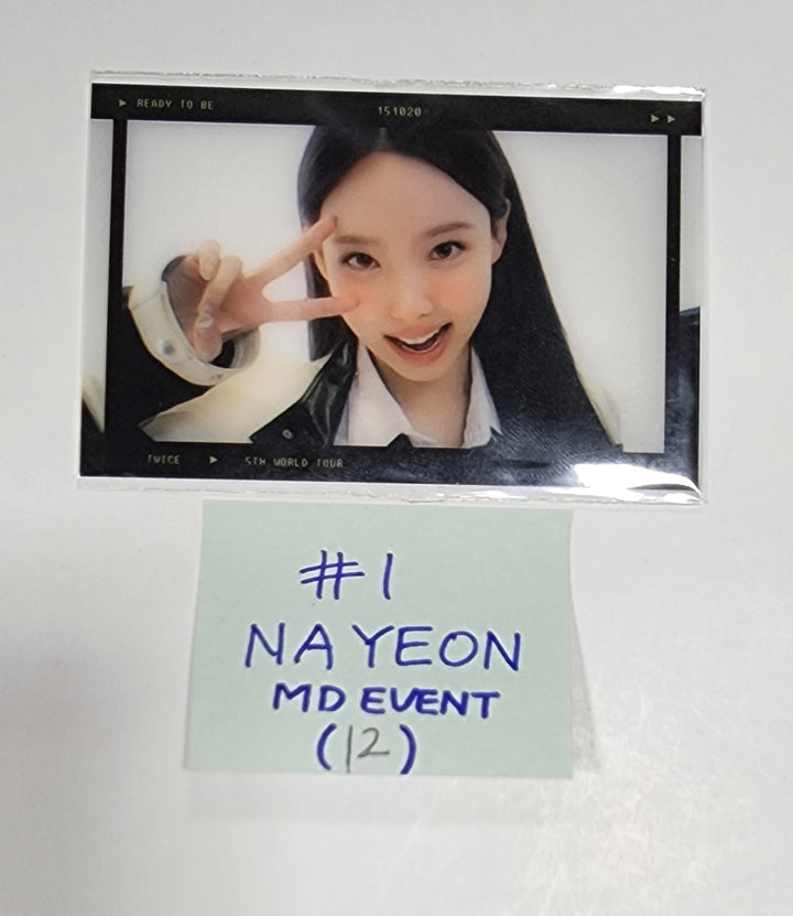 Twice 5th "World Tour Ready To Be" - Official MD Event Photocard - HALLYUSUPERSTORE