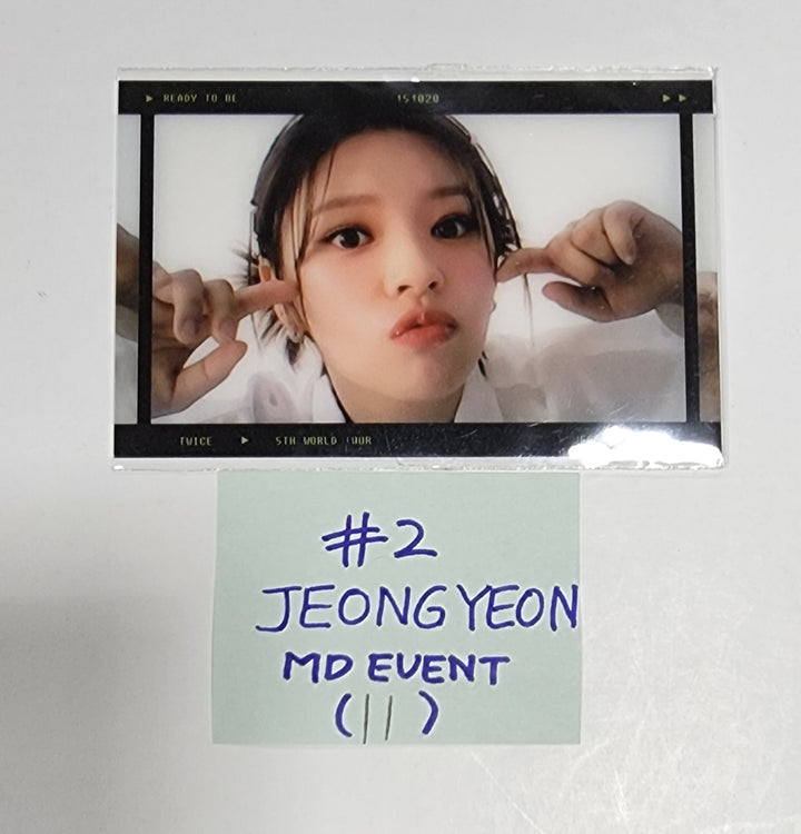 Twice 5th "World Tour Ready To Be" - Official MD Event Photocard - HALLYUSUPERSTORE