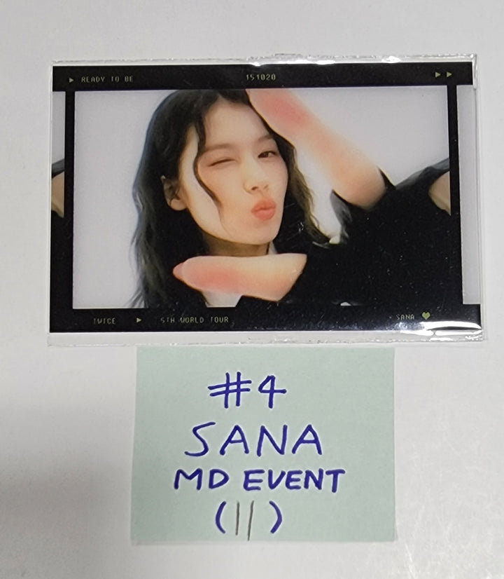 Twice 5th "World Tour Ready To Be" - Official MD Event Photocard - HALLYUSUPERSTORE