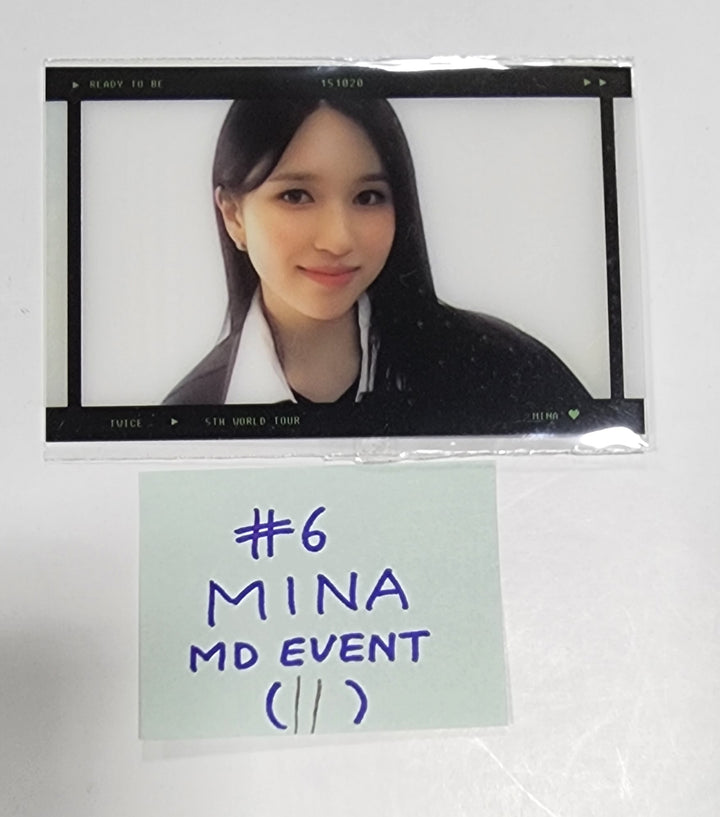 Twice 5th "World Tour Ready To Be" - Official MD Event Photocard - HALLYUSUPERSTORE