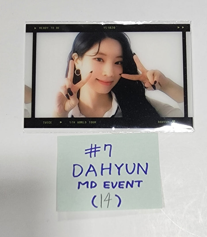 Twice 5th "World Tour Ready To Be" - Official MD Event Photocard - HALLYUSUPERSTORE