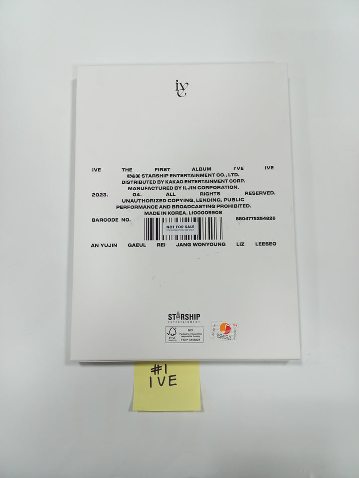 IVE "I've IVE", Kep1er "LOVESTRUCK!", DreamNote "Secondary Page", Leechaeyeon "Over The Moon" - Hand Autographed(Signed) Promo Album - HALLYUSUPERSTORE