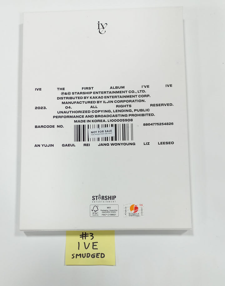 IVE "I've IVE", Kep1er "LOVESTRUCK!", DreamNote "Secondary Page", Leechaeyeon "Over The Moon" - Hand Autographed(Signed) Promo Album - HALLYUSUPERSTORE