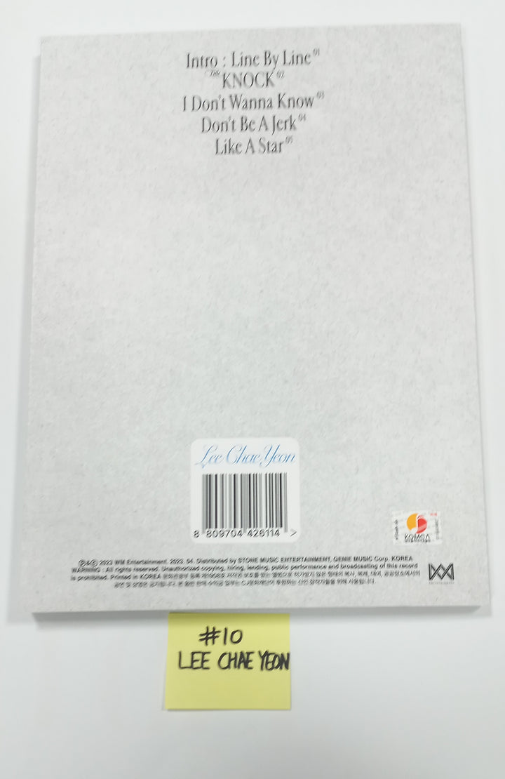 IVE "I've IVE", Kep1er "LOVESTRUCK!", DreamNote "Secondary Page", Leechaeyeon "Over The Moon" - Hand Autographed(Signed) Promo Album - HALLYUSUPERSTORE
