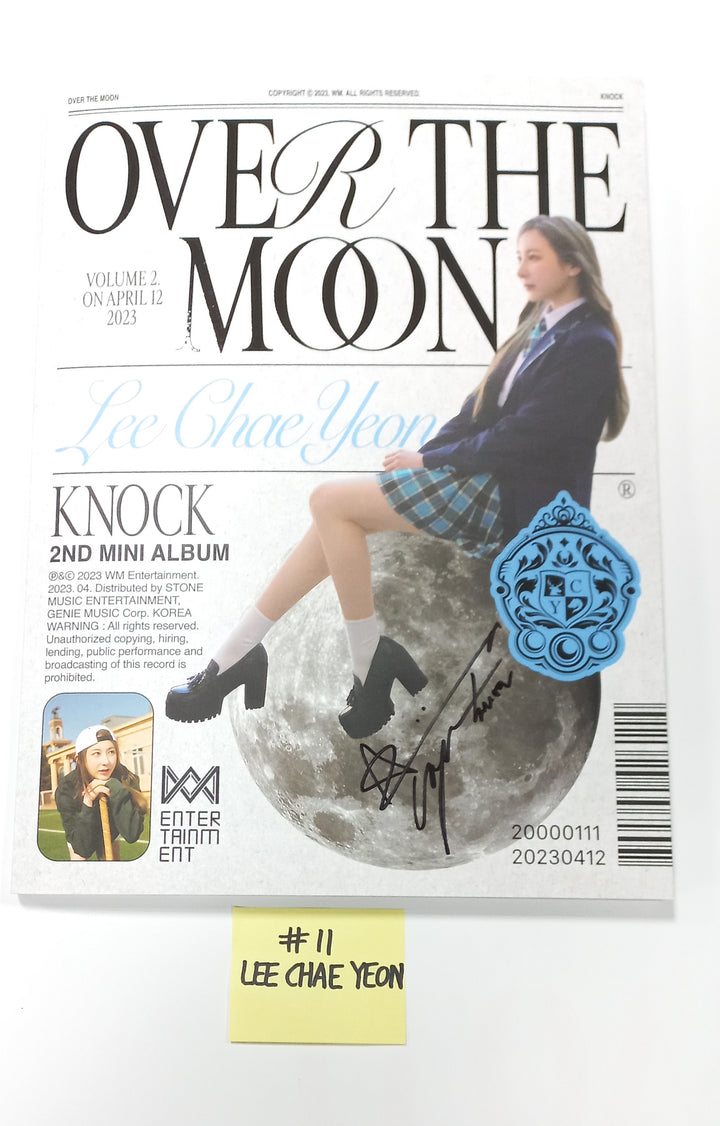 IVE "I've IVE", Kep1er "LOVESTRUCK!", DreamNote "Secondary Page", Leechaeyeon "Over The Moon" - Hand Autographed(Signed) Promo Album - HALLYUSUPERSTORE