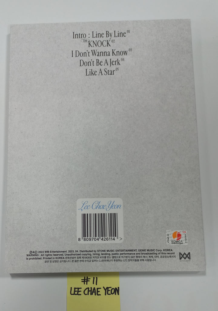 IVE "I've IVE", Kep1er "LOVESTRUCK!", DreamNote "Secondary Page", Leechaeyeon "Over The Moon" - Hand Autographed(Signed) Promo Album - HALLYUSUPERSTORE