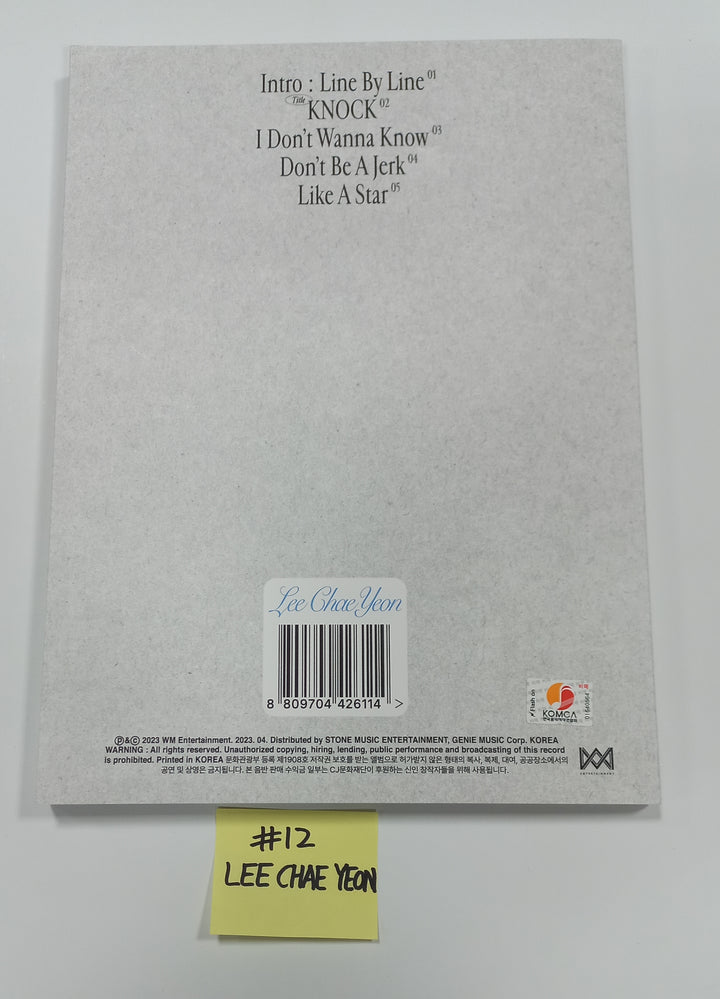IVE "I've IVE", Kep1er "LOVESTRUCK!", DreamNote "Secondary Page", Leechaeyeon "Over The Moon" - Hand Autographed(Signed) Promo Album - HALLYUSUPERSTORE